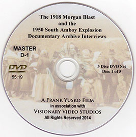 Documentary Archive Interviews of the Morgan Explosion of 1918 and the Powder Pier Explosion of 1950